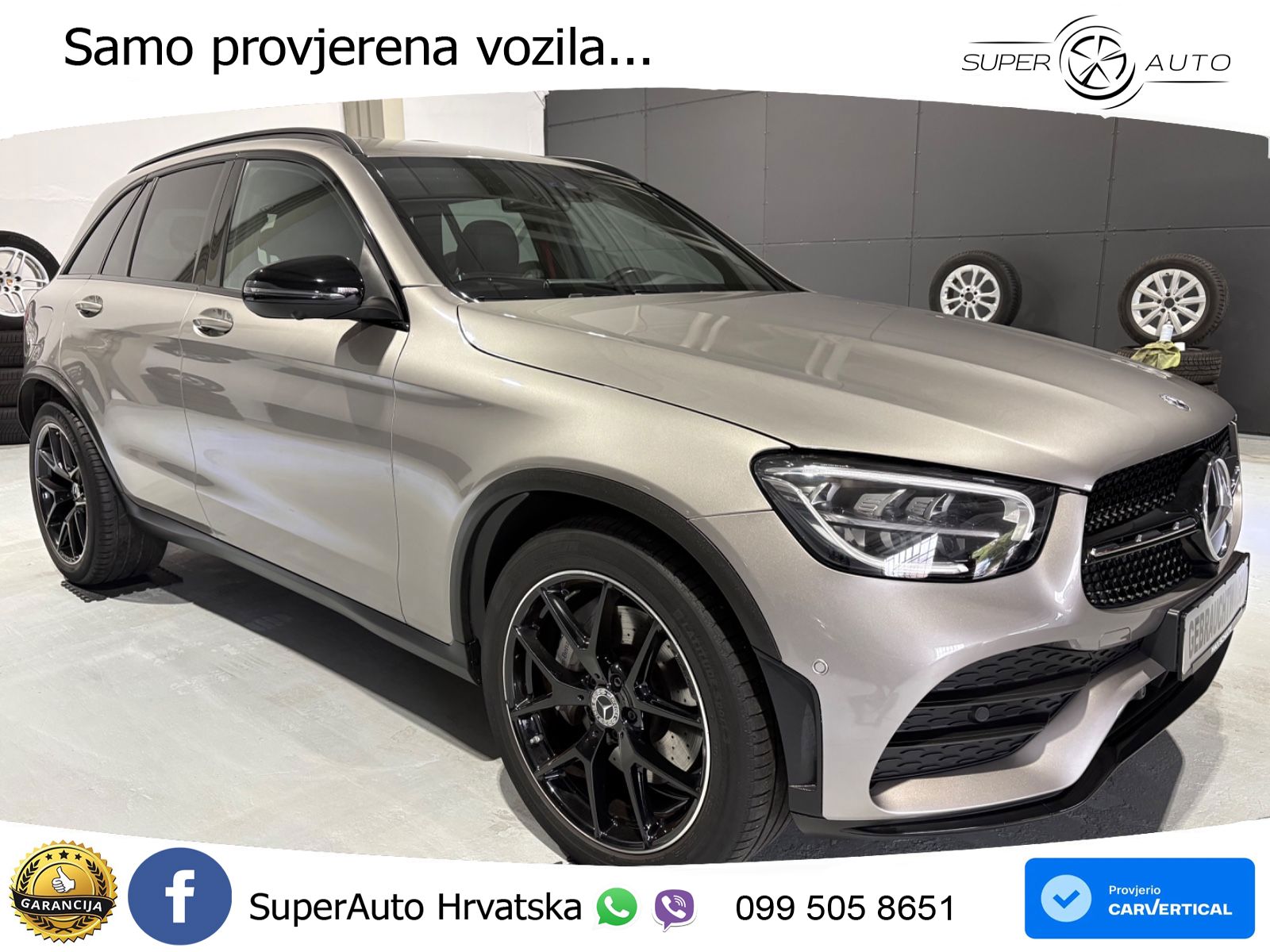Mercedes GLC 200 (197 KS) 4MATIC G-TRONIC AMG LED+GR SJED+ACC
