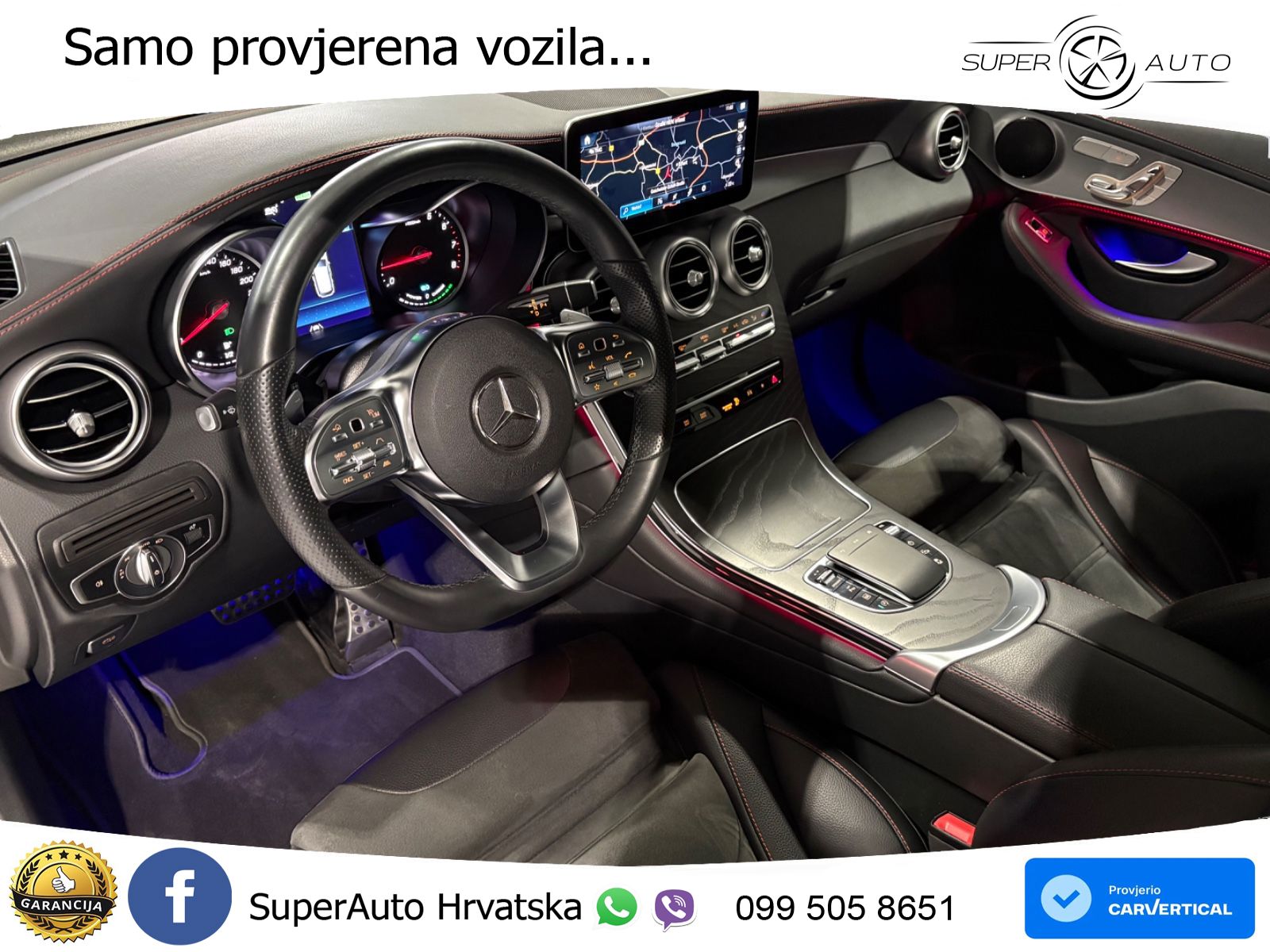 Mercedes GLC 200 (197 KS) 4MATIC G-TRONIC AMG LED+GR SJED+ACC