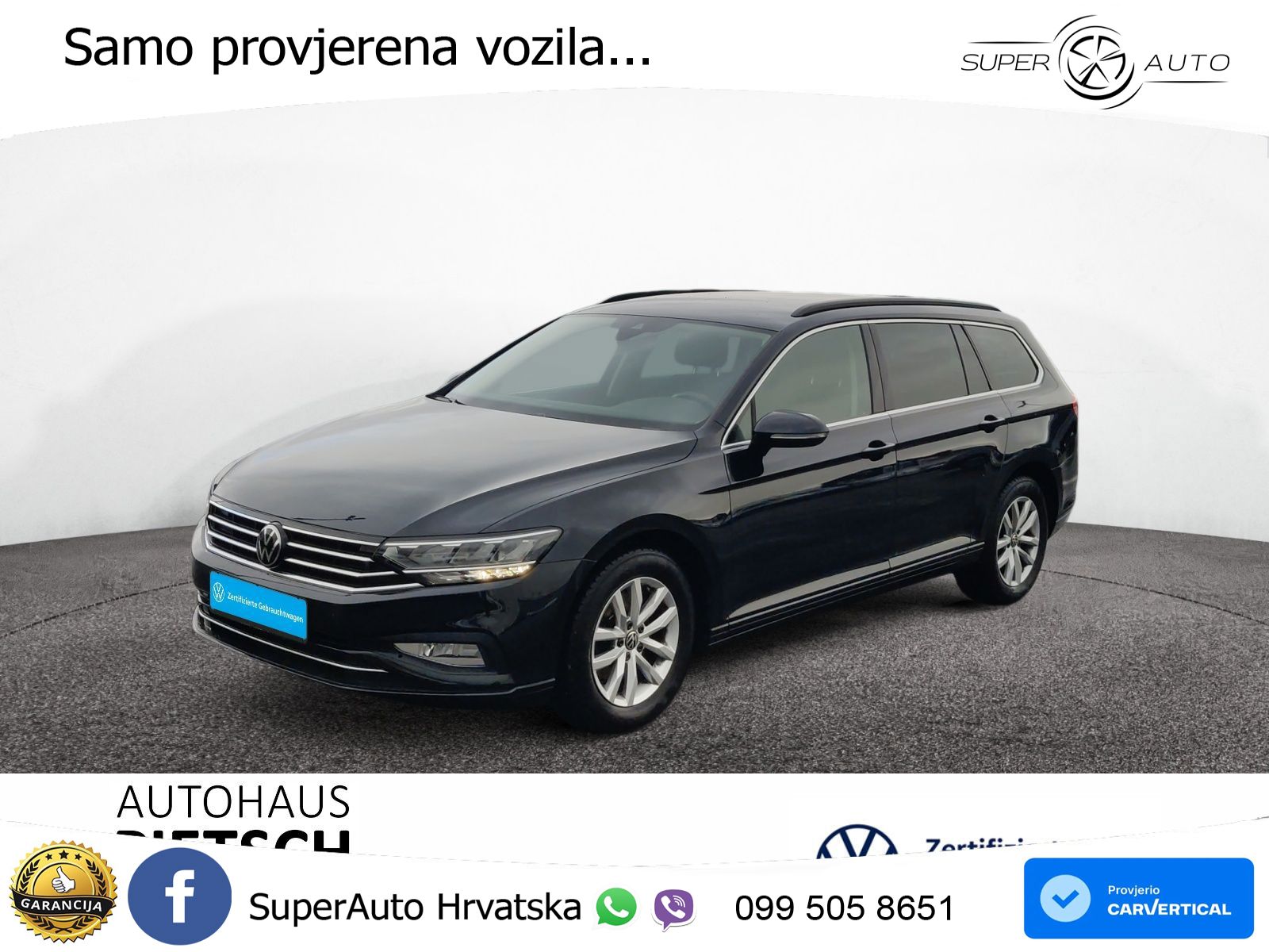 Volkswagen Passat Variant 1.5 TSI (150 KS) DSG ACT Business LED+GR SJED+ACC
