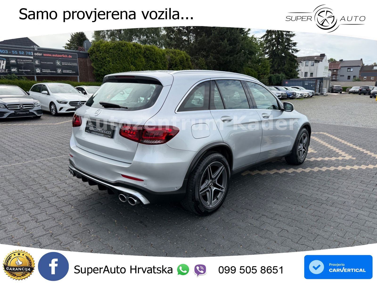 Mercedes AMG GLC 43 V6 (390 KS) 4MATIC TCT LED+GR SJED+ACC