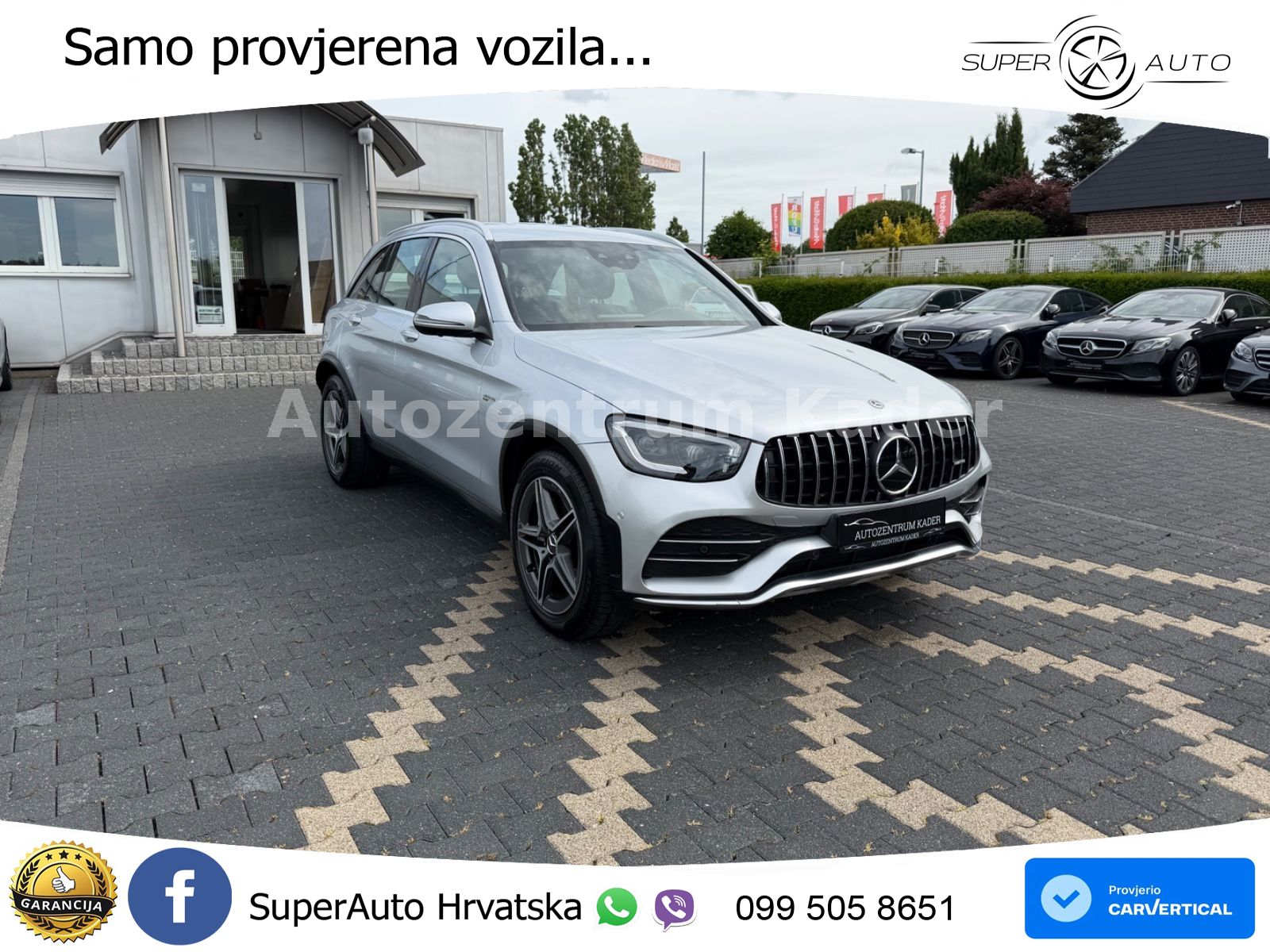 Mercedes AMG GLC 43 V6 (390 KS) 4MATIC TCT LED+GR SJED+ACC