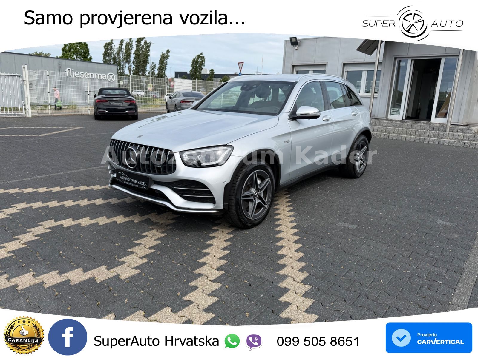 Mercedes AMG GLC 43 V6 (390 KS) 4MATIC TCT LED+GR SJED+ACC