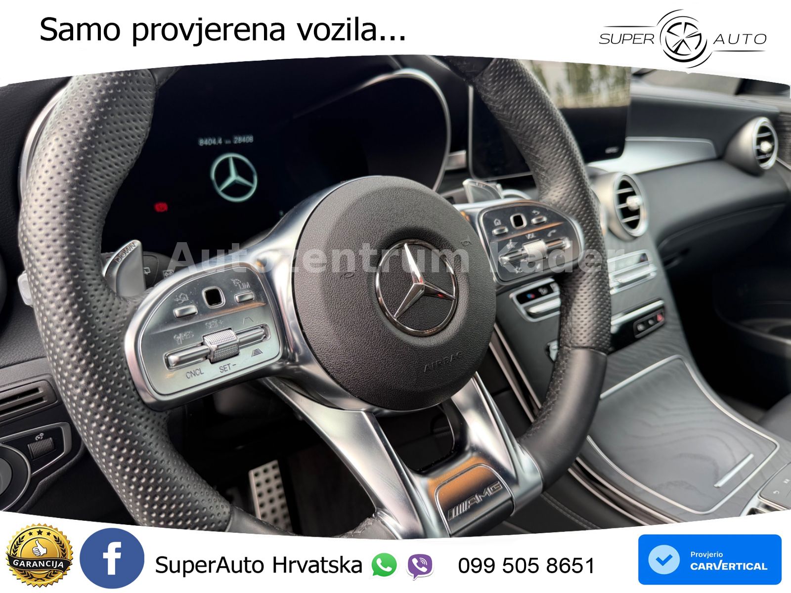 Mercedes AMG GLC 43 V6 (390 KS) 4MATIC TCT LED+GR SJED+ACC