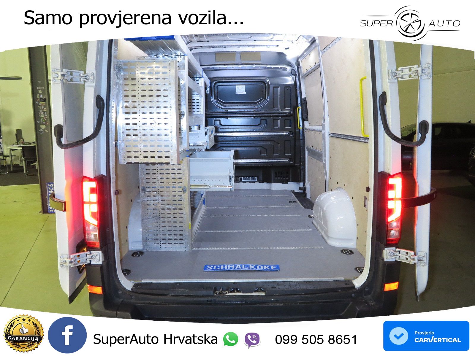 Volkswagen Crafter Kasten 35 TDI2.0 Mittel+Hoch Regaleinbau 140 KS