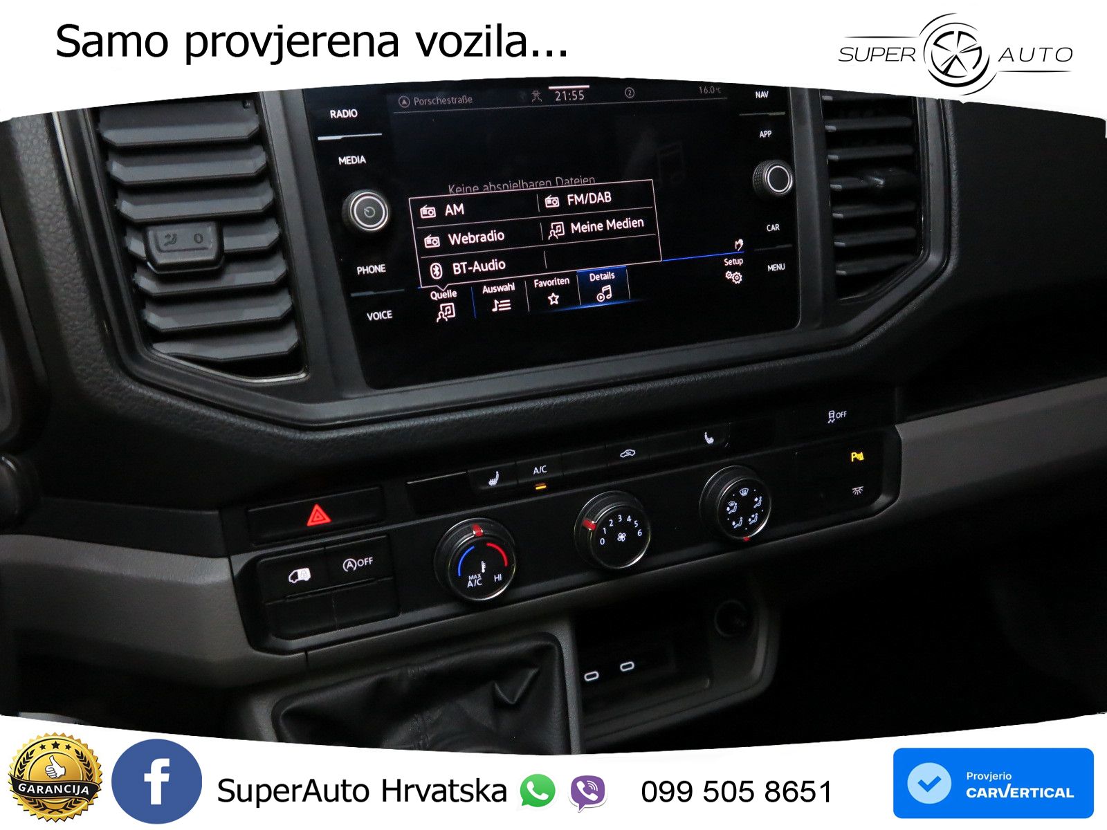 Volkswagen Crafter Kasten 35 TDI2.0 Mittel+Hoch Regaleinbau 140 KS