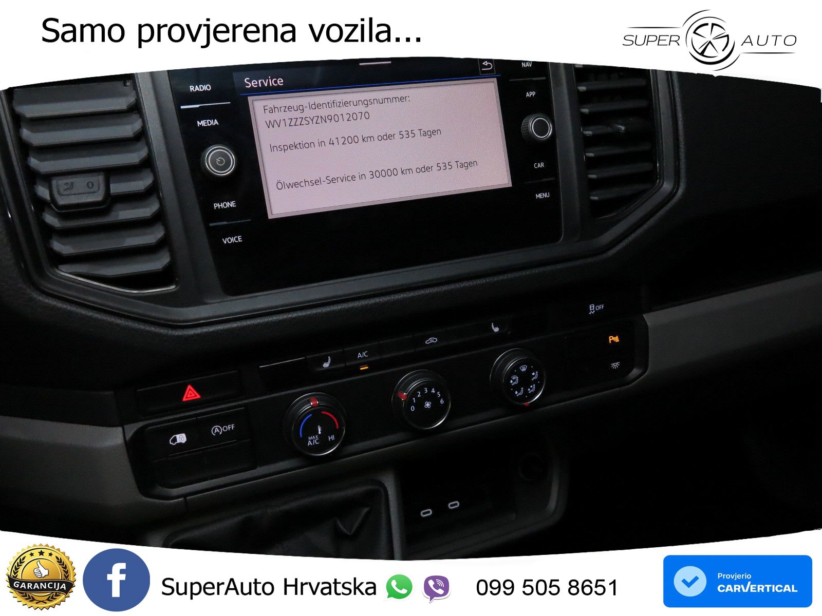 Volkswagen Crafter Kasten 35 TDI2.0 Mittel+Hoch Regaleinbau 140 KS