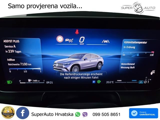 Mercedes GLC Coupe 300d (269 KS) 4MATIC 9G-TRONIC AMG LED+GR SJED+ACC