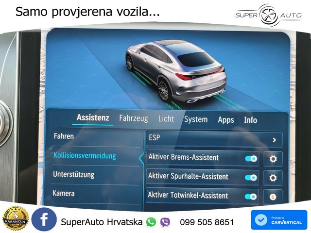 Mercedes GLC Coupe 300d (269 KS) 4MATIC 9G-TRONIC AMG LED+GR SJED+ACC