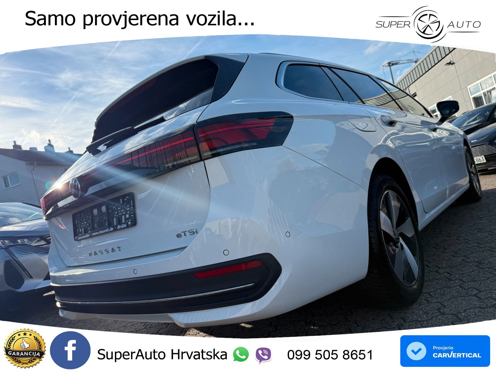 Volkswagen Passat Variant 1.5 eTSI (150 KS) DSG Business LED+GR SJED+ACC