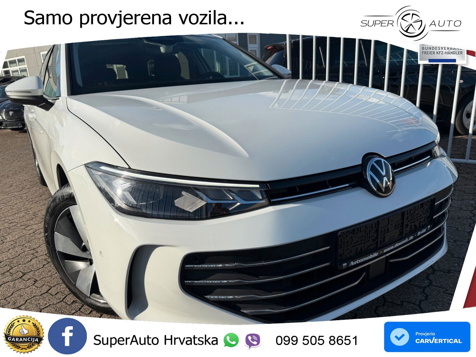 Volkswagen Passat Variant 1.5 eTSI (150 KS) DSG Business LED+GR SJED+ACC