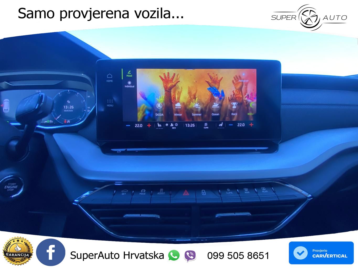 Škoda Octavia Combi 2.0 TDI (150 KS) DSG LED+GR SJED+ACC