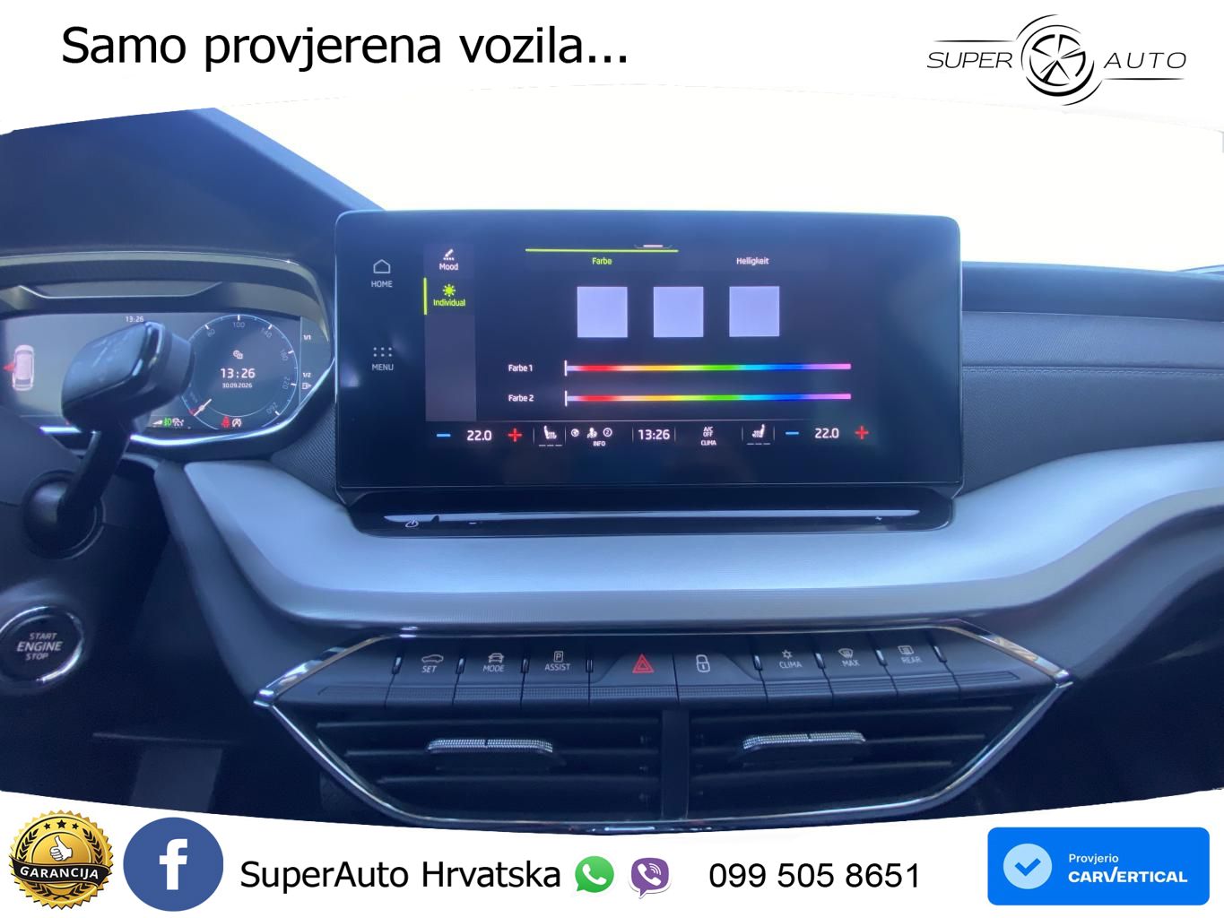 Škoda Octavia Combi 2.0 TDI (150 KS) DSG LED+GR SJED+ACC
