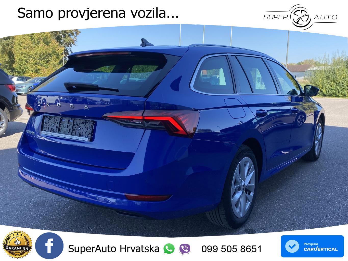 Škoda Octavia Combi 2.0 TDI (150 KS) DSG LED+GR SJED+ACC