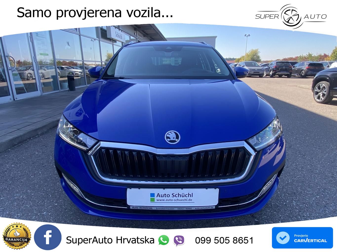Škoda Octavia Combi 2.0 TDI (150 KS) DSG LED+GR SJED+ACC