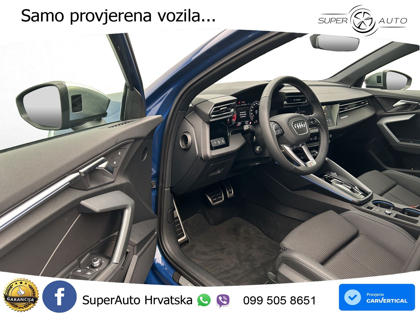 Audi S3 2.0 TFSI (333 KS) quattro S tronic LED+GR SJED+ACC
