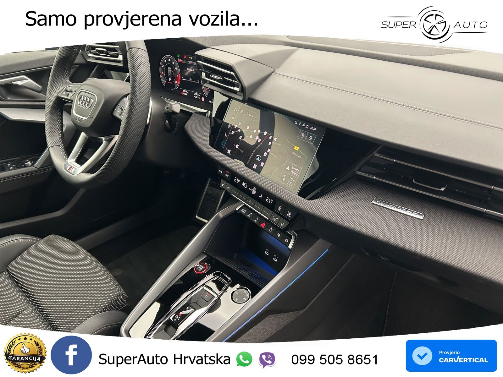 Audi S3 2.0 TFSI (333 KS) quattro S tronic LED+GR SJED+ACC