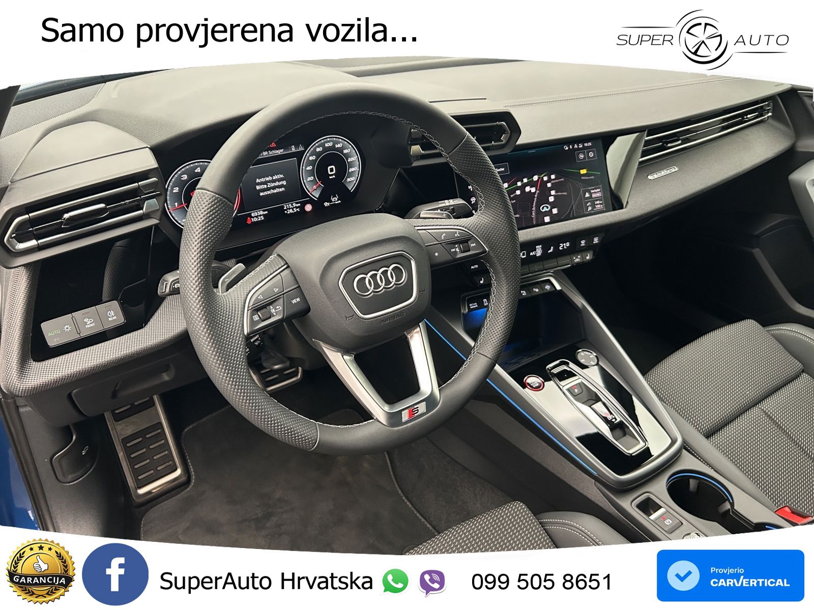Audi S3 2.0 TFSI (333 KS) quattro S tronic LED+GR SJED+ACC