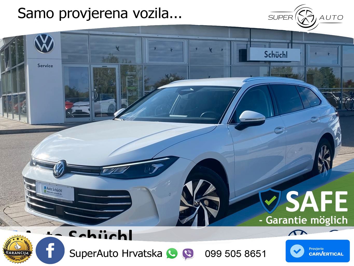 Volkswagen Passat Variant 1.5 eTSI (150 KS) DSG Business LED+GR SJED+ACC
