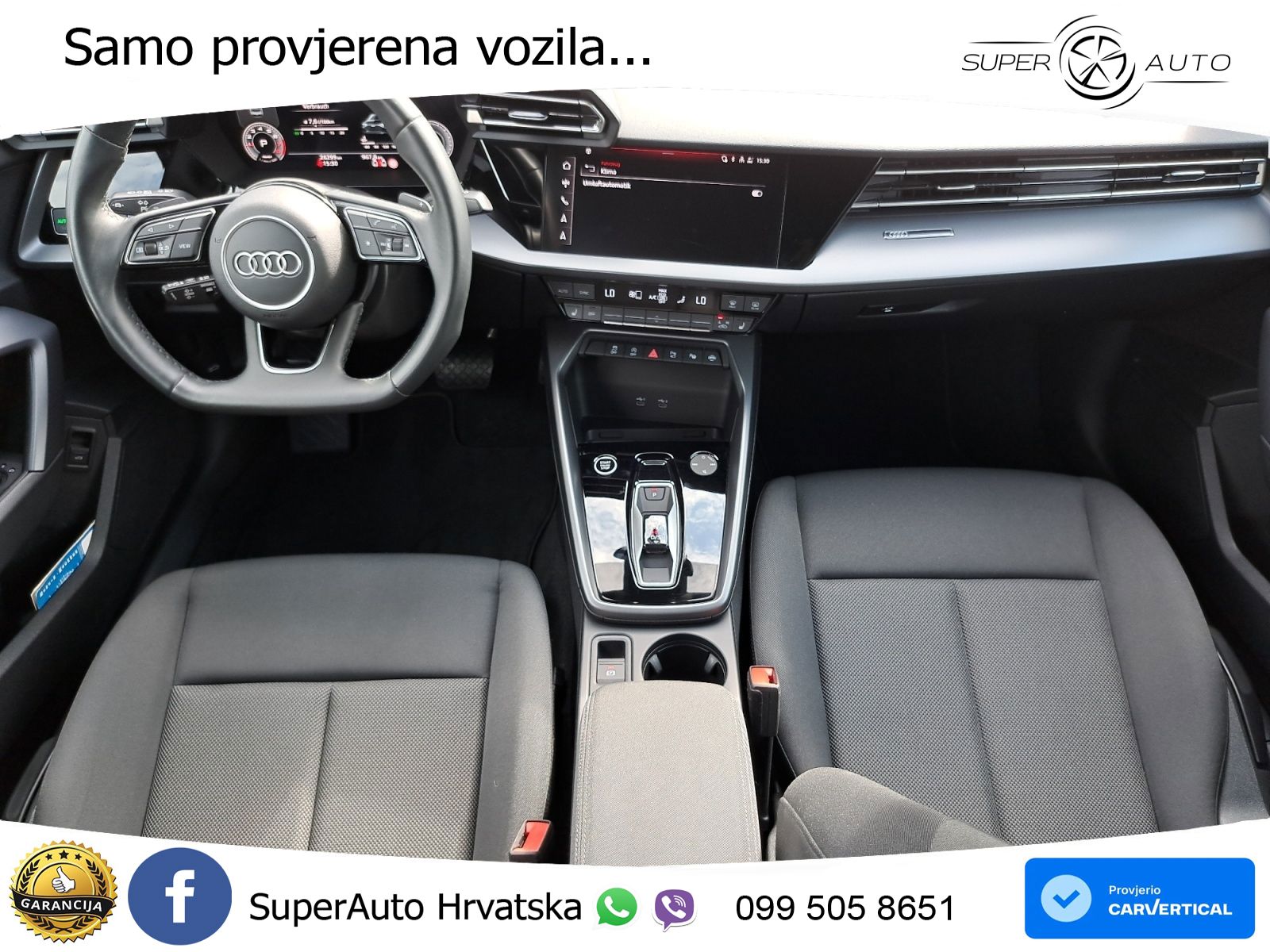 Audi A3 Limuzina 35 TFSI (150 KS) S tronic advanced LED+GR SJED+ACC