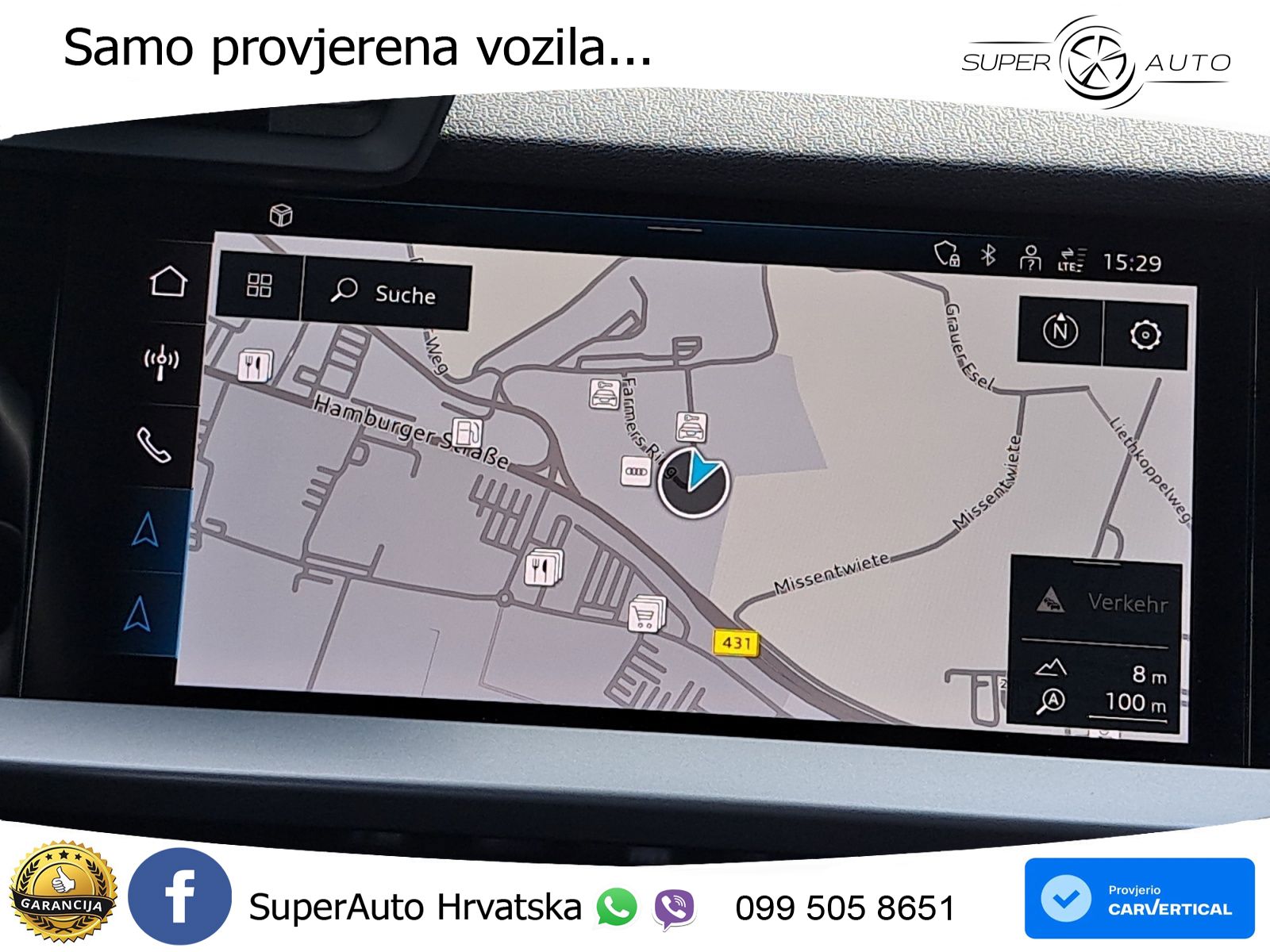 Audi A3 Limuzina 35 TFSI (150 KS) S tronic advanced LED+GR SJED+ACC