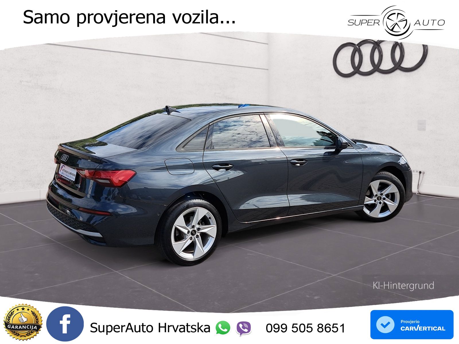 Audi A3 Limuzina 35 TFSI (150 KS) S tronic advanced LED+GR SJED+ACC