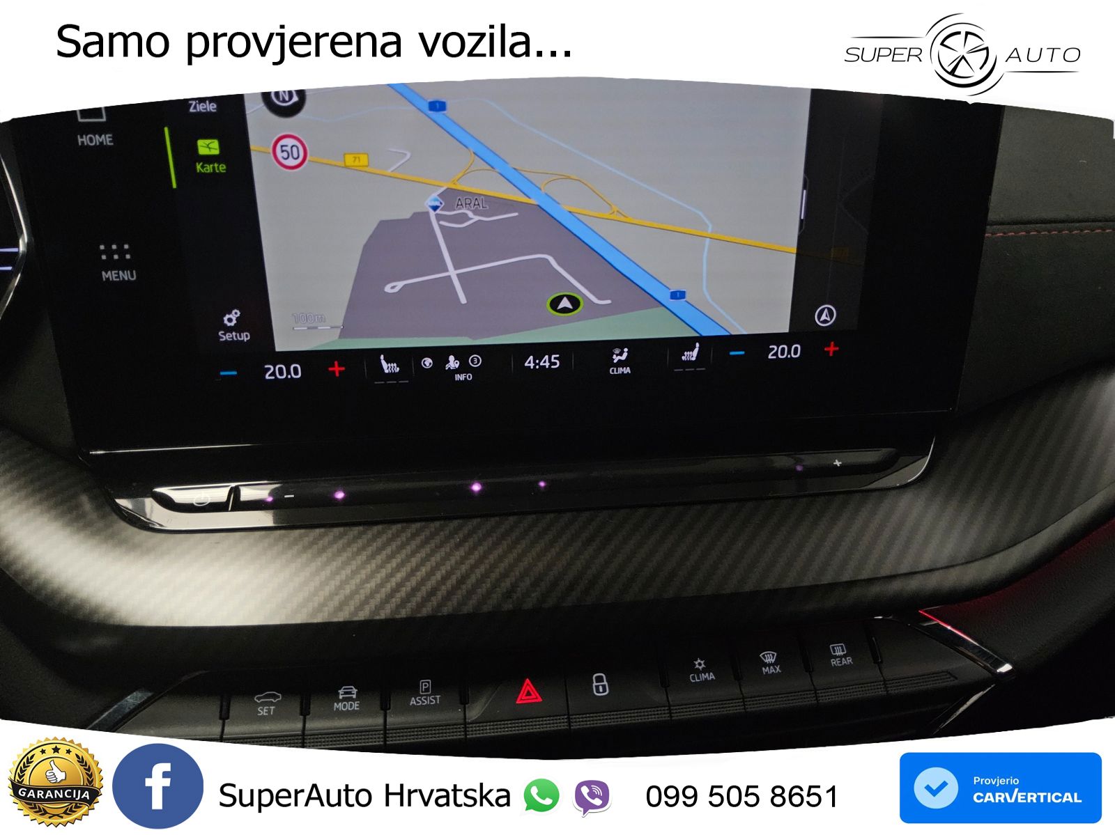 Škoda Octavia Combi RS 2.0 TSI (245 KS) DSG LED+GR SJED+ACC