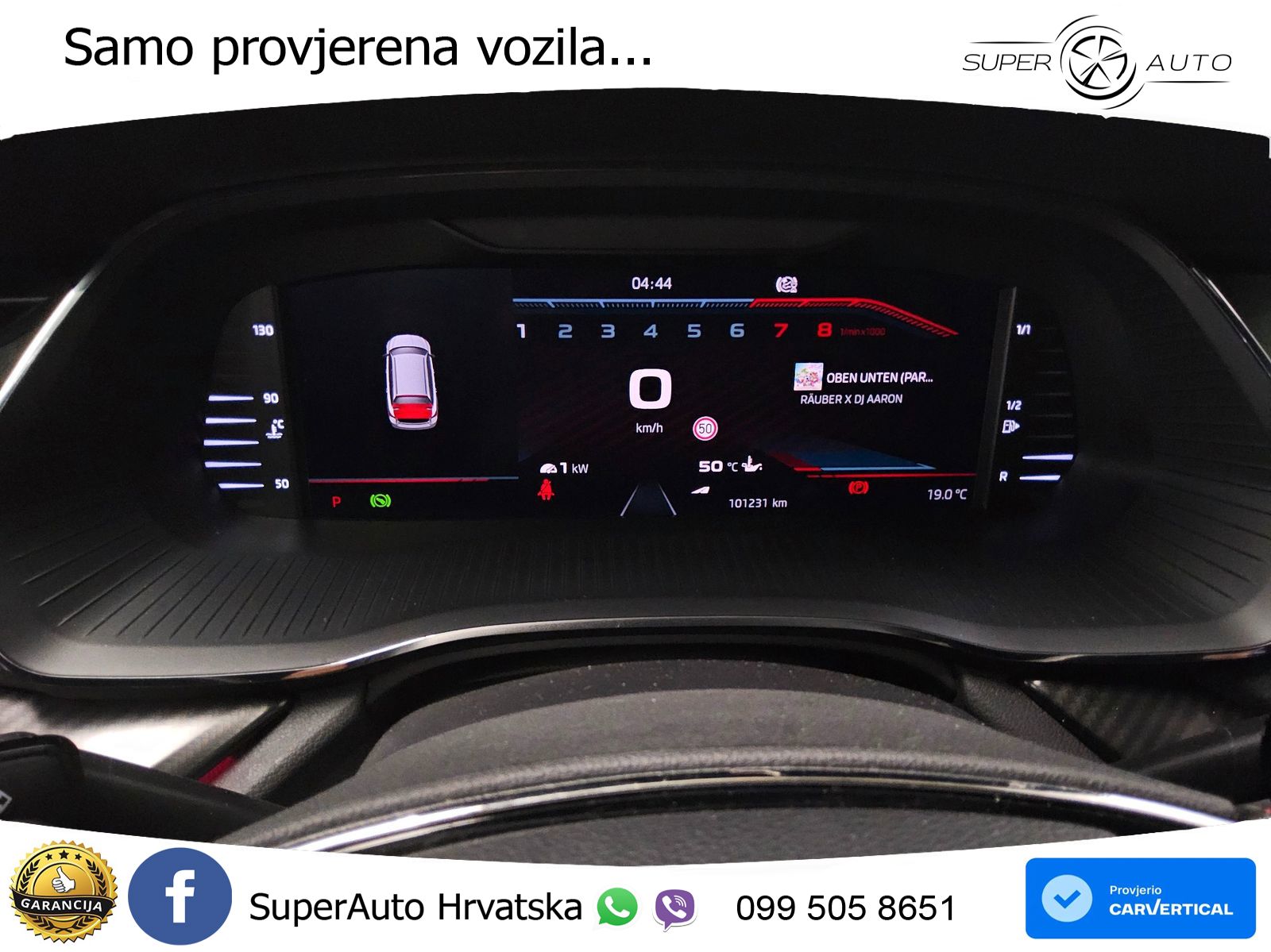 Škoda Octavia Combi RS 2.0 TSI (245 KS) DSG LED+GR SJED+ACC