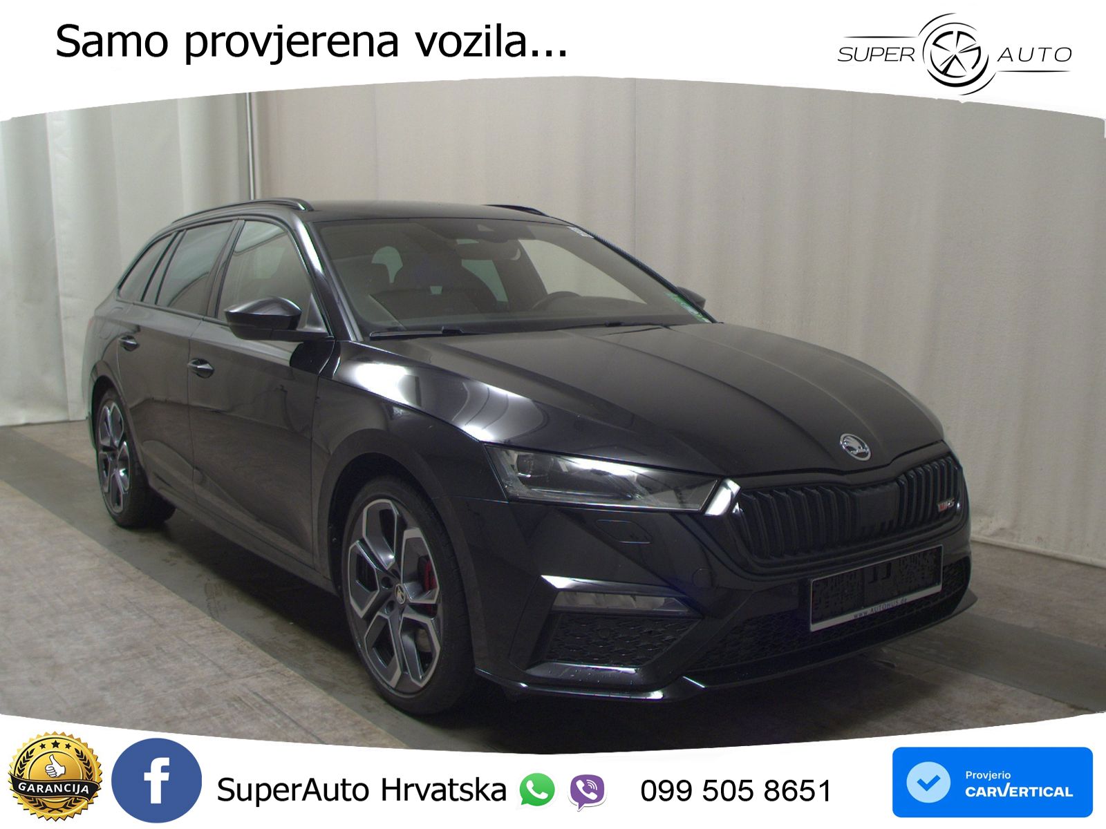 Škoda Octavia Combi RS 2.0 TSI (245 KS) DSG LED+GR SJED+ACC