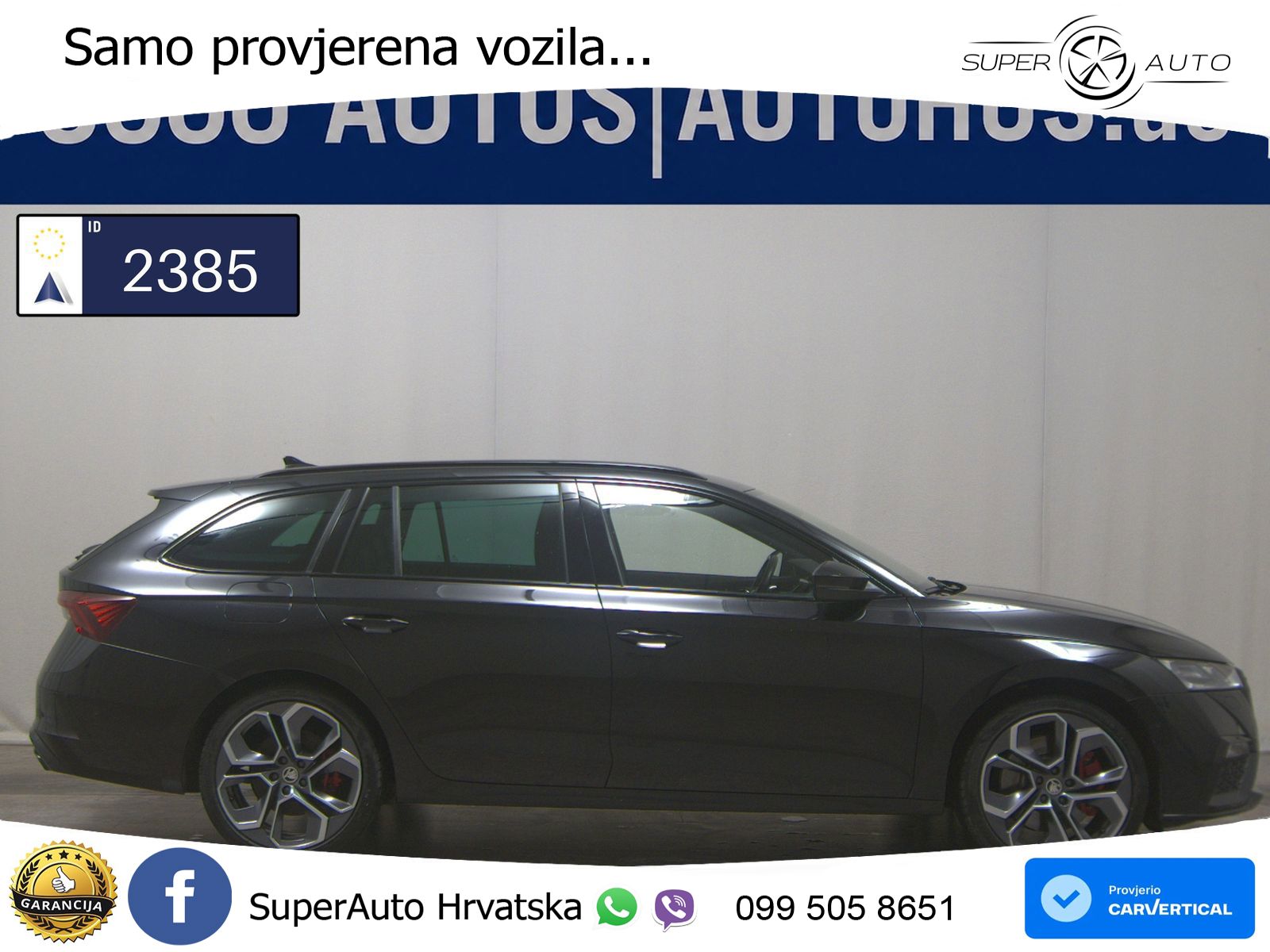 Škoda Octavia Combi RS 2.0 TSI (245 KS) DSG LED+GR SJED+ACC