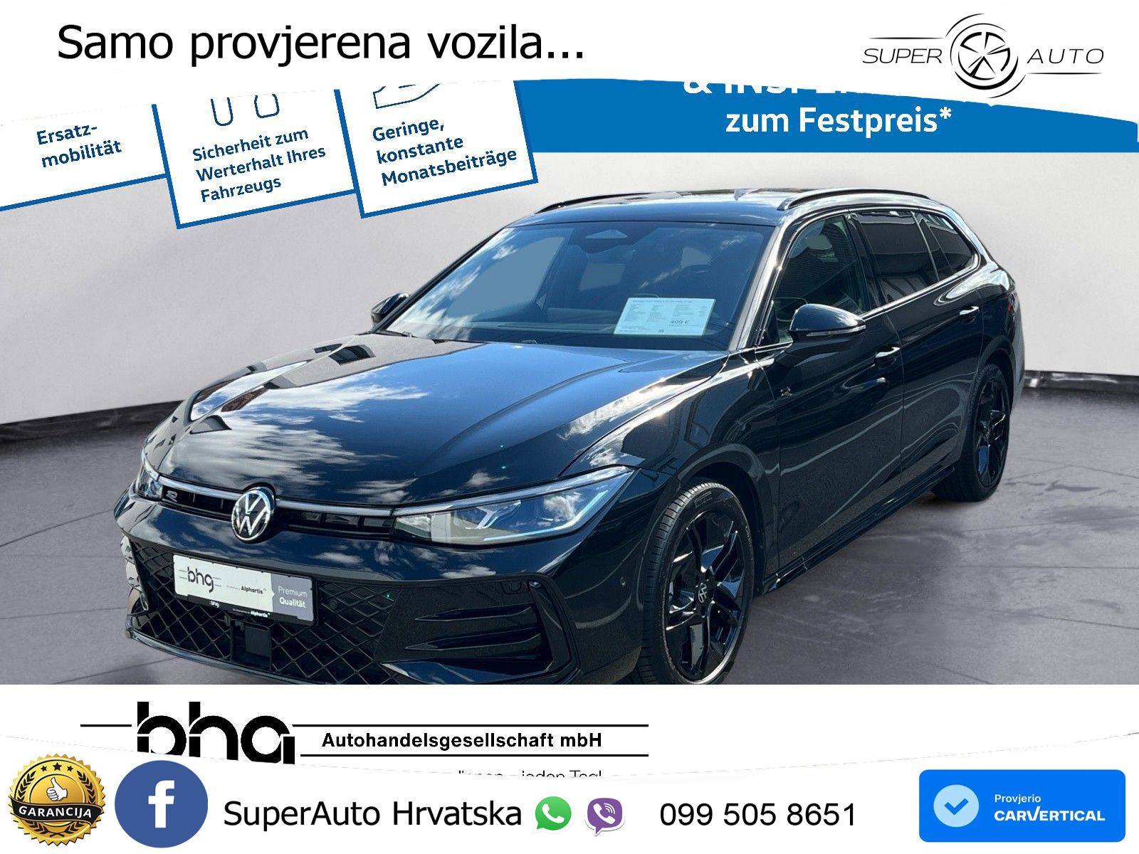 Volkswagen Passat Variant 2.0 TDI (193 KS) 4MOTION DSG R-Line MATRIX+GR SJED+KAM
