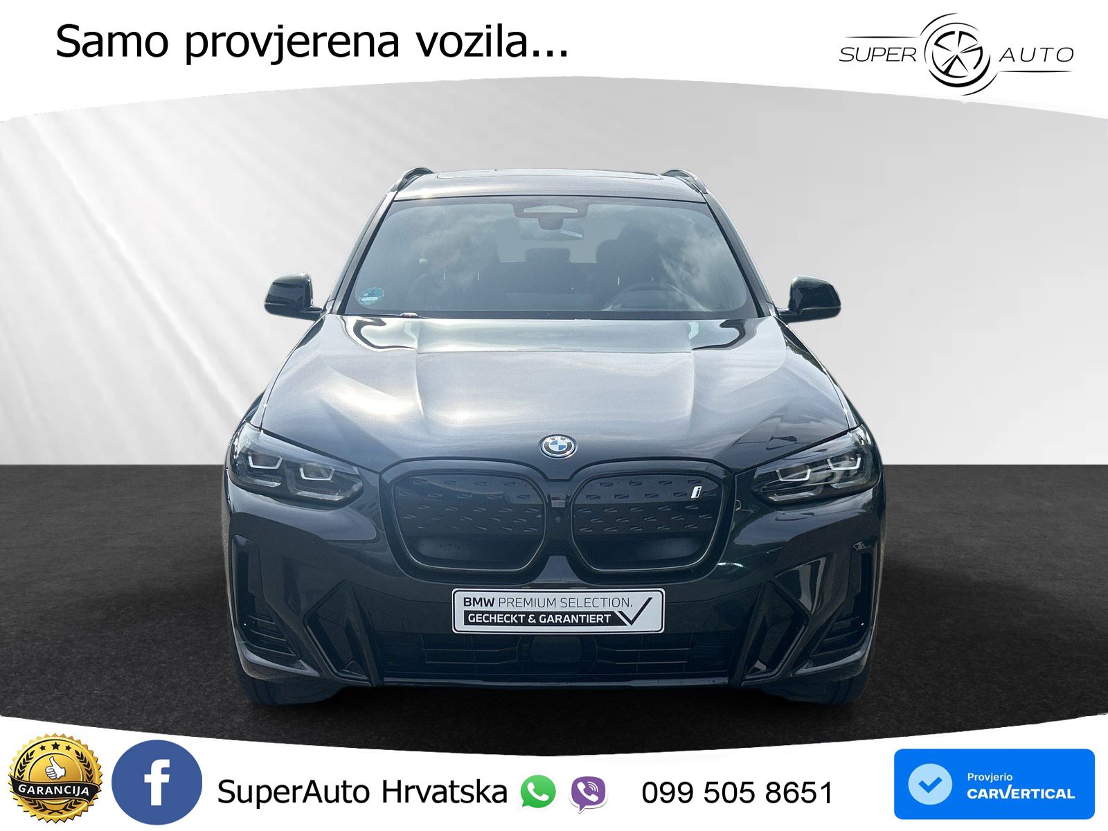 BMW iX3 80 kWh (286 KS) LED+GR SJED+ACC