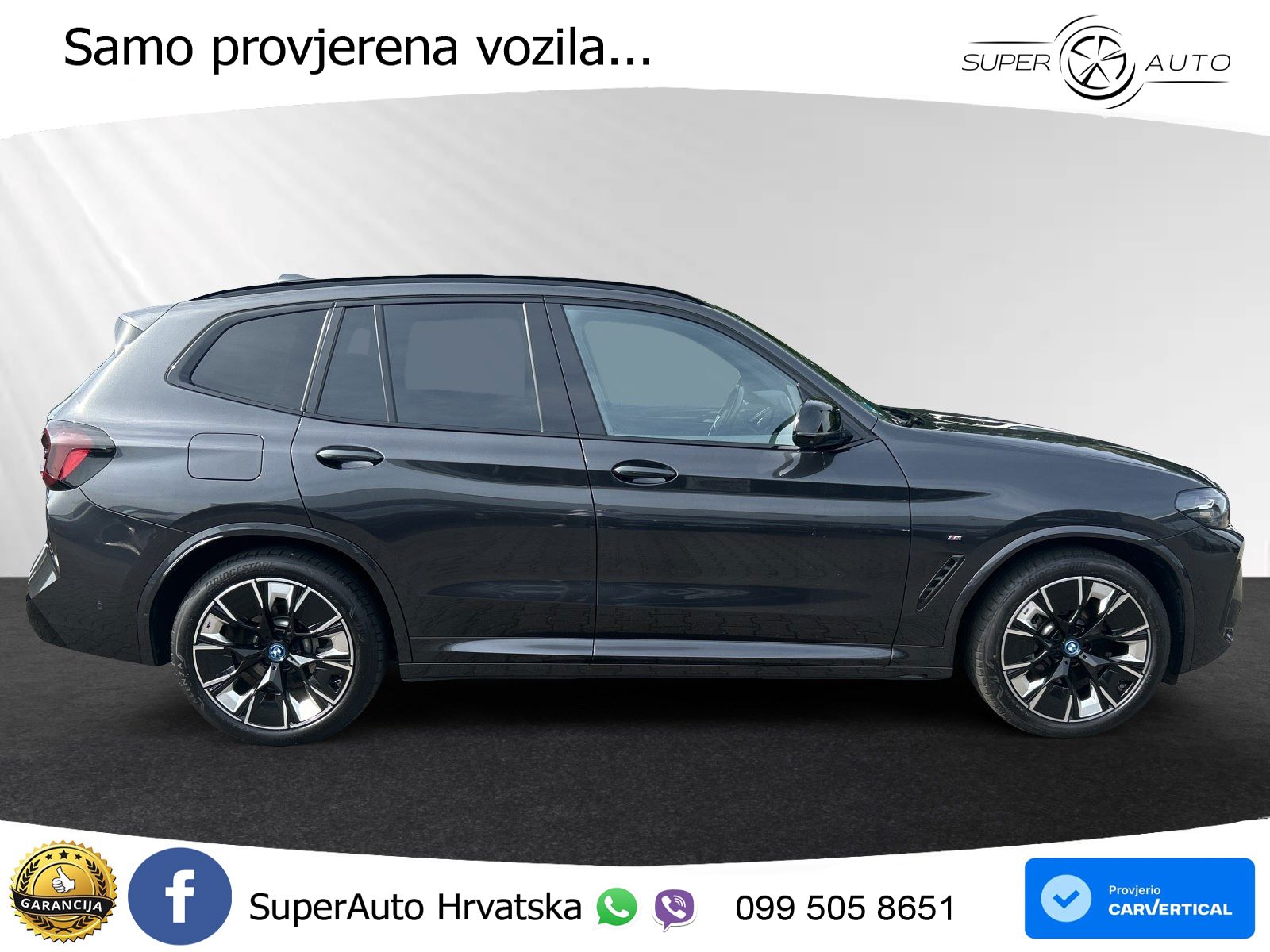 BMW iX3 80 kWh (286 KS) LED+GR SJED+ACC