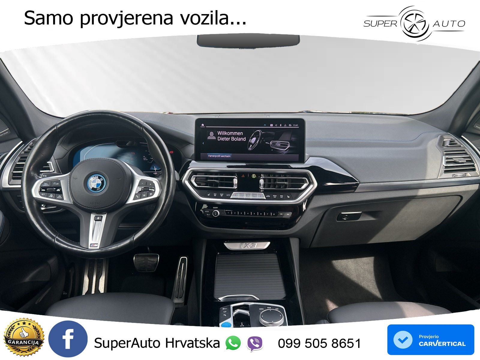 BMW iX3 80 kWh (286 KS) LED+GR SJED+ACC