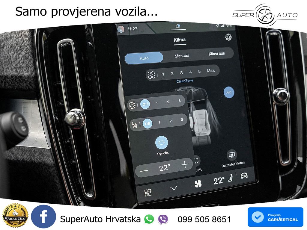 Volvo XC40 2.0 B3 163 KS Automatic LED+GR SJED+ACC
