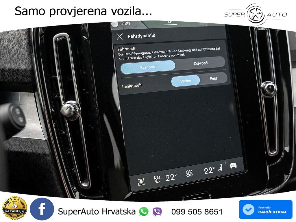 Volvo XC40 2.0 B3 163 KS Automatic LED+GR SJED+ACC