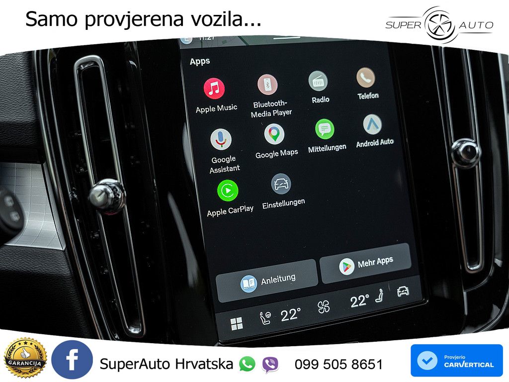Volvo XC40 2.0 B3 163 KS Automatic LED+GR SJED+ACC