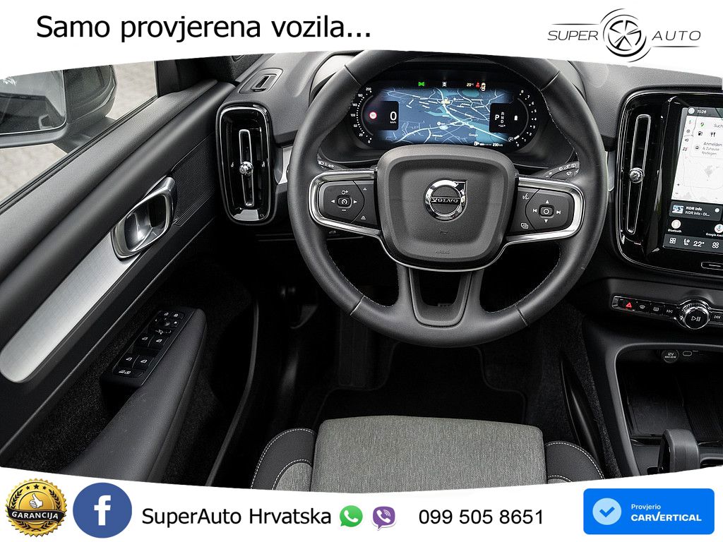 Volvo XC40 2.0 B3 163 KS Automatic LED+GR SJED+ACC