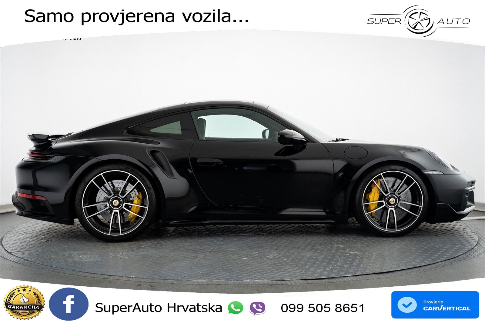 Porsche 911 Turbo S 3.8 (650 KS) PDK ACC+GR SJED+360+PANO