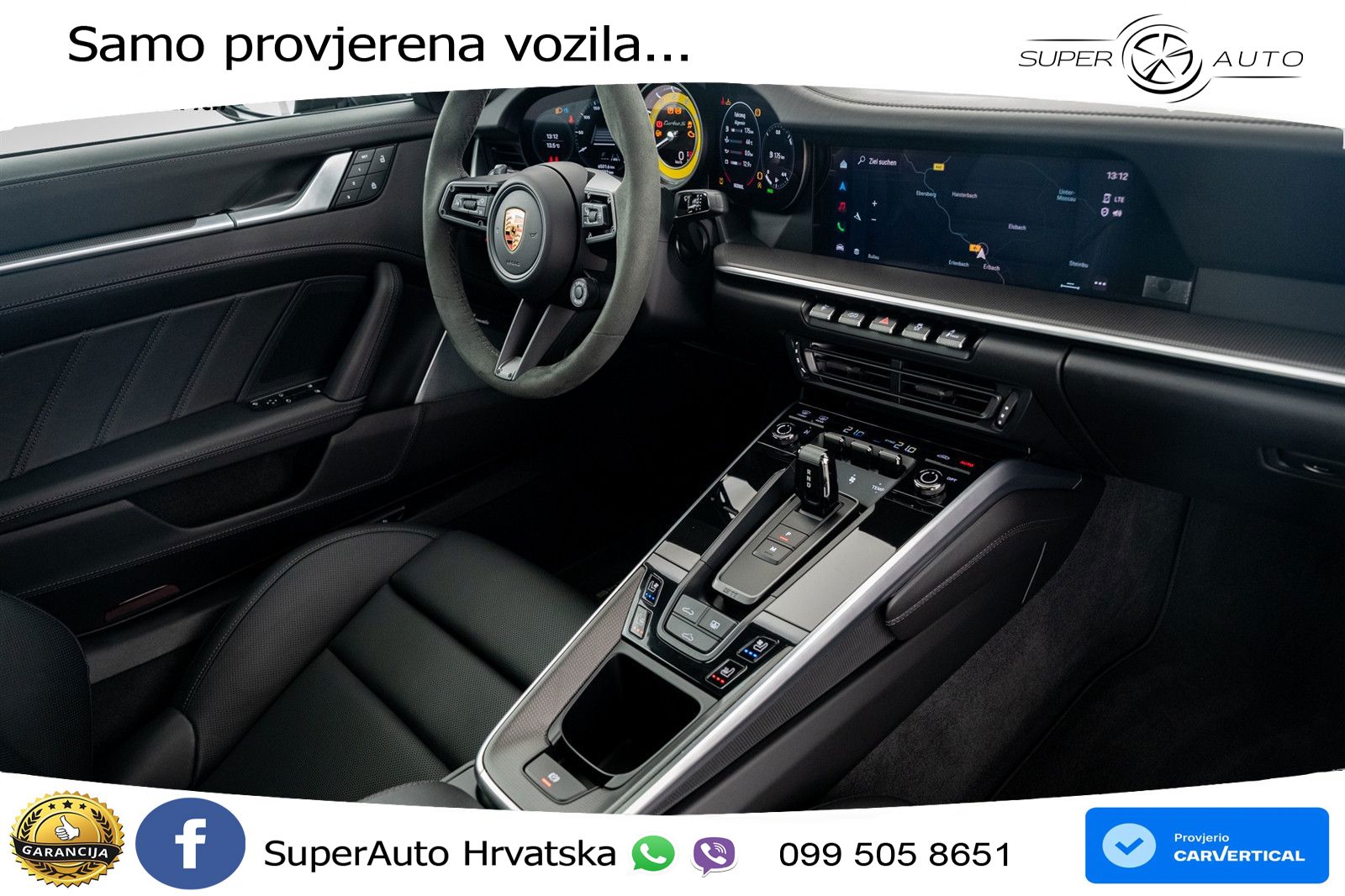 Porsche 911 Turbo S 3.8 (650 KS) PDK ACC+GR SJED+360+PANO