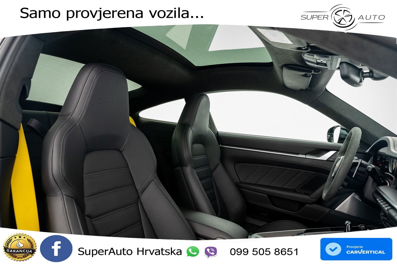 Porsche 911 Turbo S 3.8 (650 KS) PDK ACC+GR SJED+360+PANO