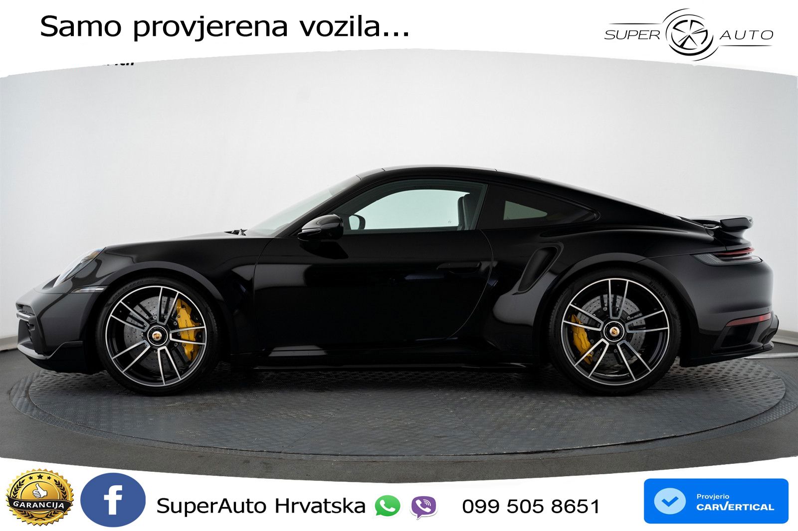 Porsche 911 Turbo S 3.8 (650 KS) PDK ACC+GR SJED+360+PANO