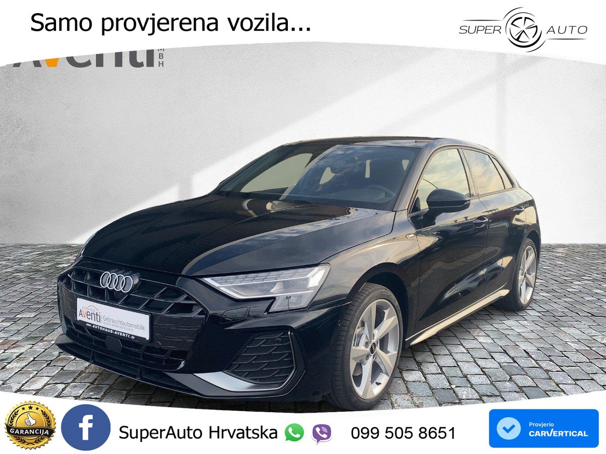 Audi A3 Limuzina 40 TFSI (204 KS) quattro S tronic S line