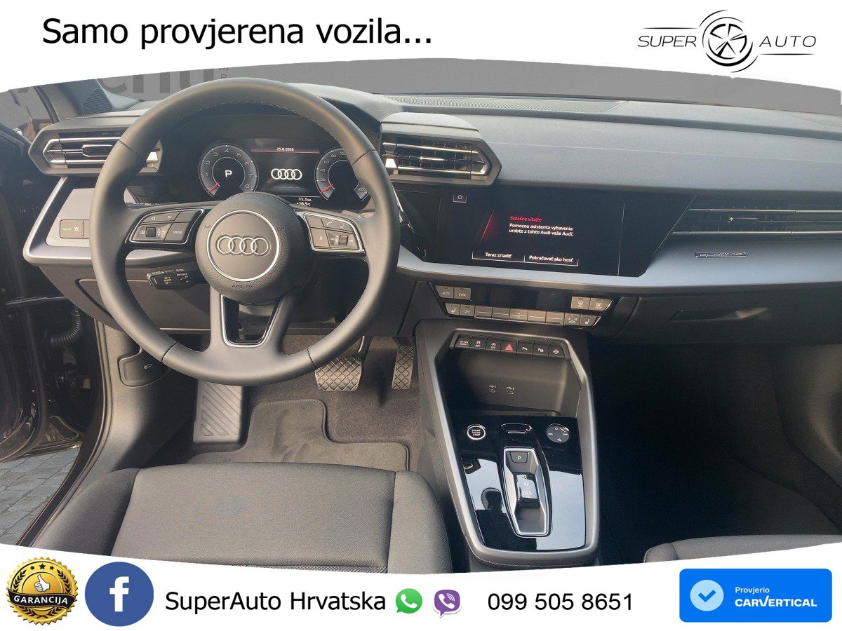 Audi A3 Limuzina 40 TFSI (204 KS) quattro S tronic S line