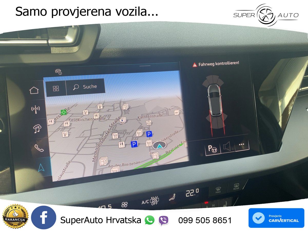 Audi A3 Limuzina 40 TFSI (204 KS) quattro S tronic S line