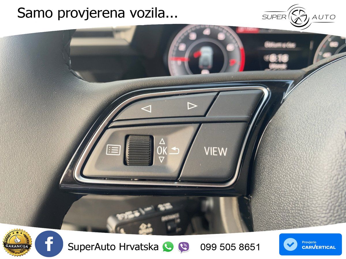 Audi A3 Limuzina 40 TFSI (204 KS) quattro S tronic S line