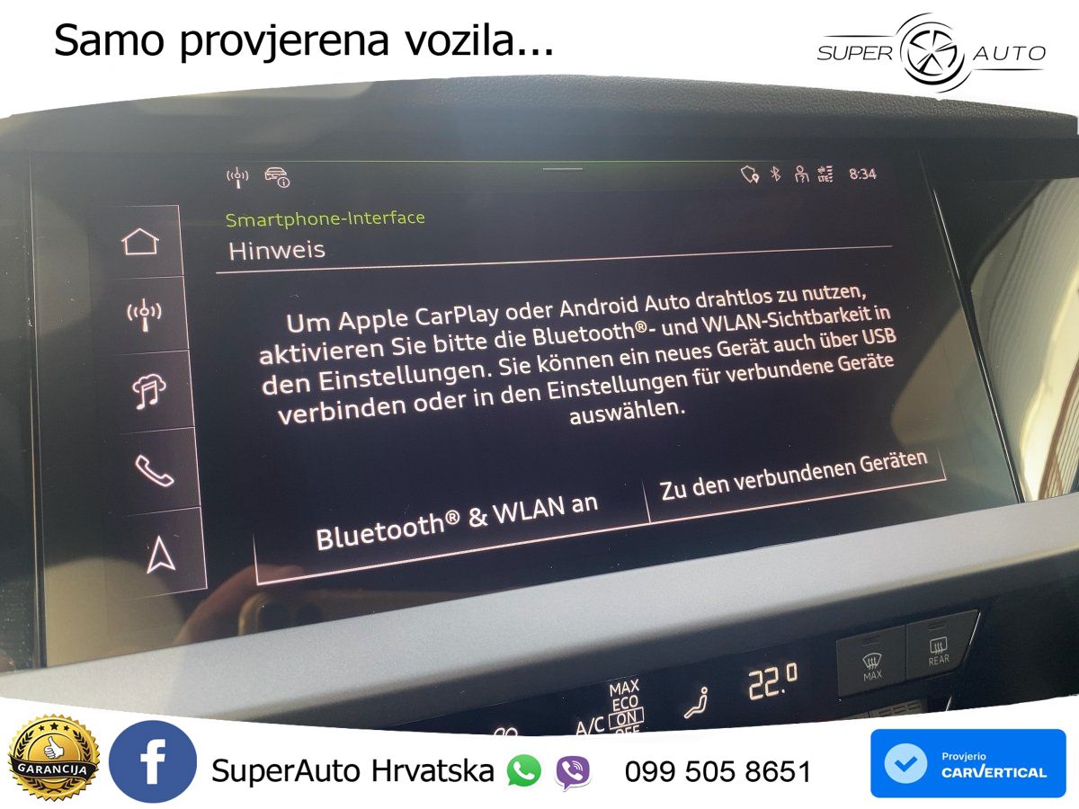 Audi A3 Limuzina 40 TFSI (204 KS) quattro S tronic S line