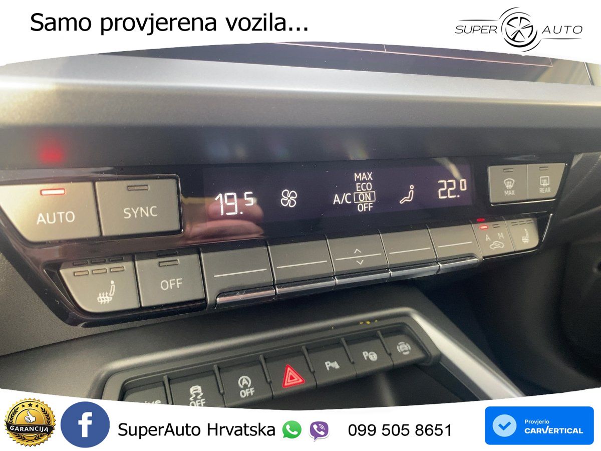 Audi A3 Limuzina 40 TFSI (204 KS) quattro S tronic S line