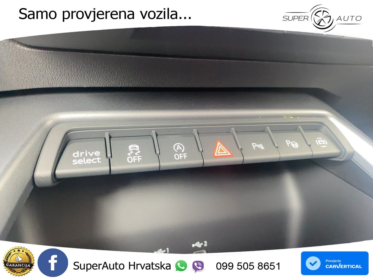 Audi A3 Limuzina 40 TFSI (204 KS) quattro S tronic S line