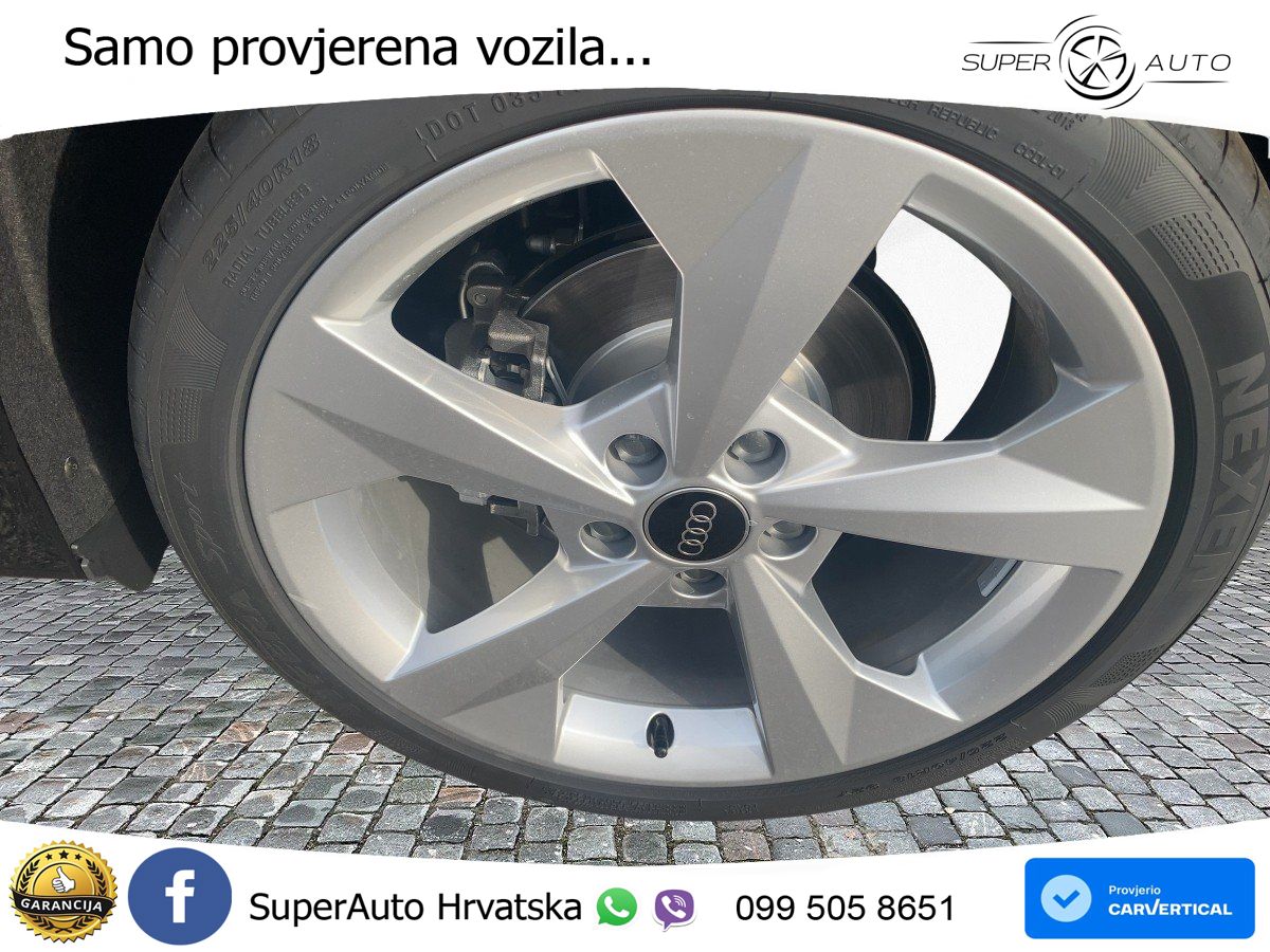Audi A3 Limuzina 40 TFSI (204 KS) quattro S tronic S line