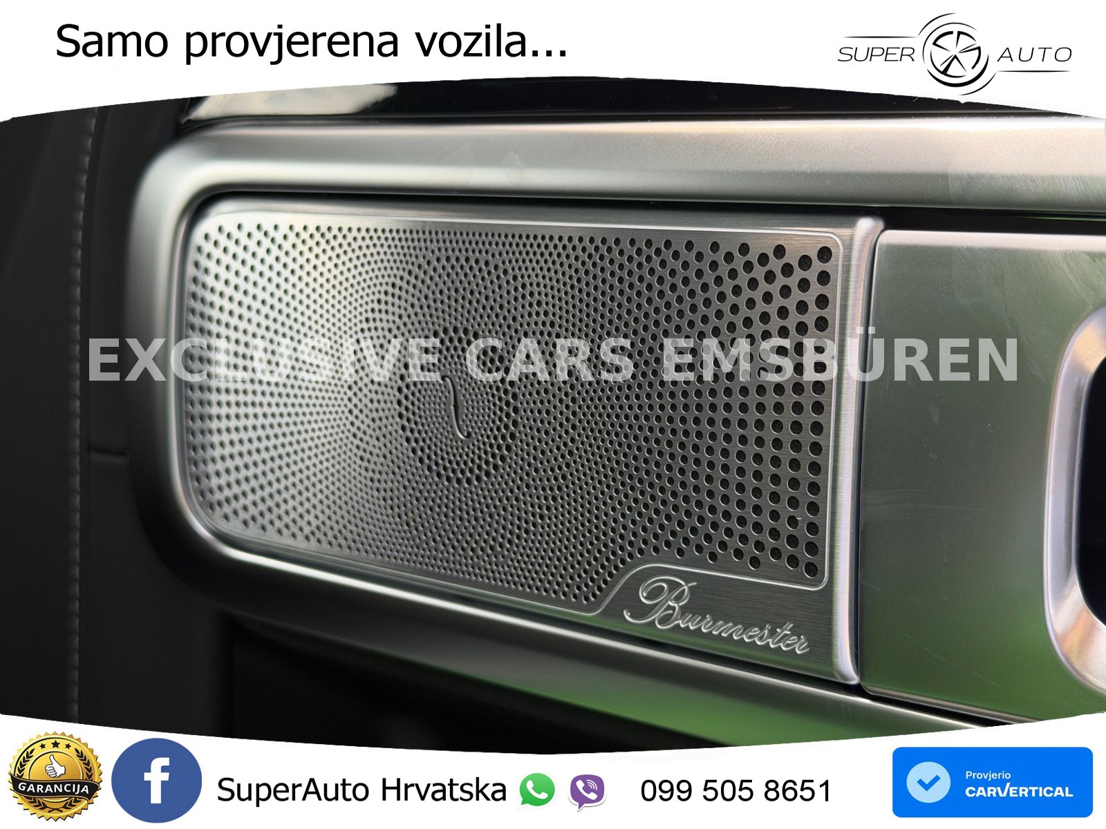 Mercedes AMG G 63 Long V8 (585 KS) 4MATIC 9G-TRONIC AMG SPEEDSHIFT PLUS ZRAČNI+ACC+4xGR SJED+360
